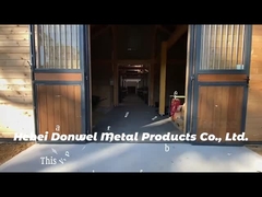 หลังคา Shelfter ในร่ม คอกม้ายุโรป ไส้ไม้ไผ่