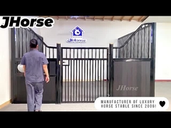 ราคาหรู Prefab ใช้ไม้กางเขนม้าที่มั่นคง