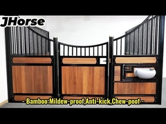 3.6x2.2 ชุดอาคารแผนประตูคอกม้าไม้พร้อมตัวป้อนแบบหมุน