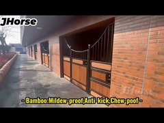 ยาวนาน JH แบรนด์ม้า กล่องที่มั่นคง ม้าสตูลหน้าประตูด้วยไม้กางเขน