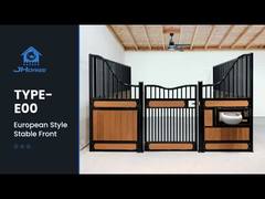 ชุดประตูบานสวิง ไม้ไผ่ระแนง กรงม้าสไตล์ยุโรป