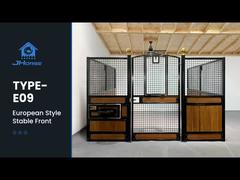 ขอแนะนำคอกม้าสไตล์ยุโรปราคาประหยัด วัสดุสแตนเลสเคลือบสังกะสี ความสูง 14 ฟุต สำหรับคุณ