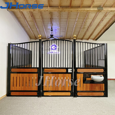 Mini Internal Equine Stables Stall Kits Room Horse Stall Fronts ออกแบบเอง