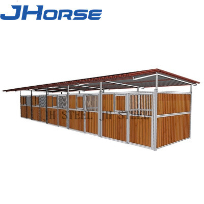 ประตูบานเลื่อน 12 ฟุต Heavy Duty Modern Horse Barn