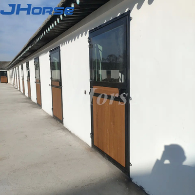 บ้านไม้ไผ่ภายนอก 10ft Horse Barn Door Paddock / Dutch