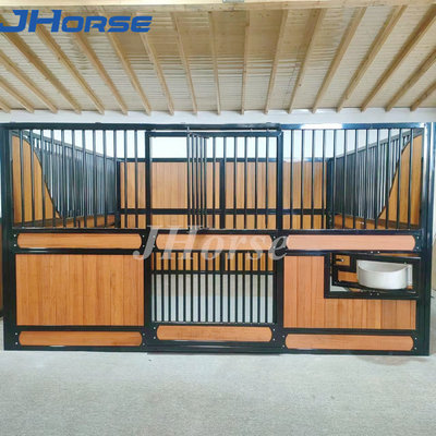 12x12 Mesh Horse Stall Fronts โมเดิร์น โมบายกลางแจ้ง พกพาชั่วคราว
