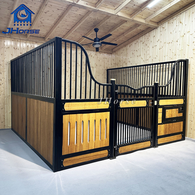 8ft X 8ft พาวเดอร์เคลือบสตูลม้า แผ่นหน้ากับพับพีวีซี