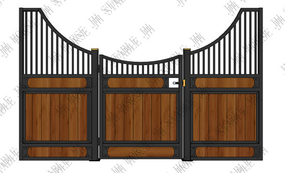 ท่อโลหะกลม 3 มิติ 3m Modern Horse Stable